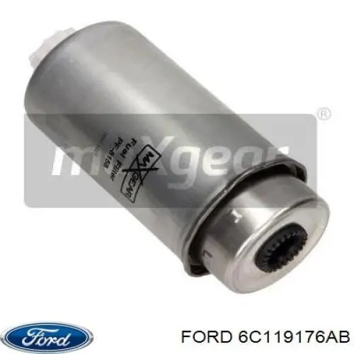 Comprar 6C119176AB Ford Filtro diesel
