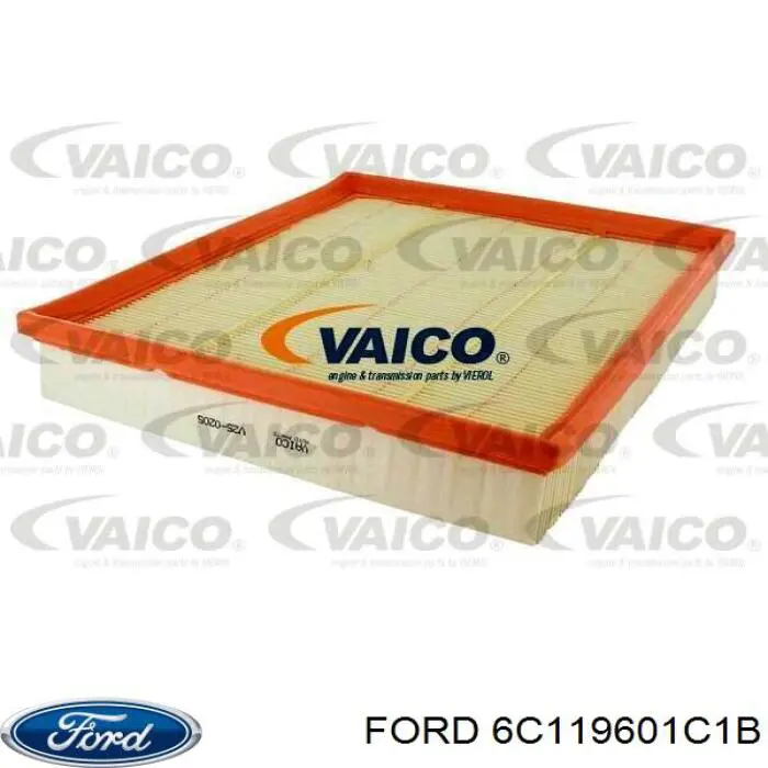 6C11 9601 C1B Ford filtro de aire