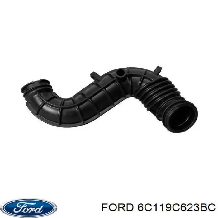 Tubo flexible de aspiración, salida del filtro de aire para Ford Transit (V347/8)