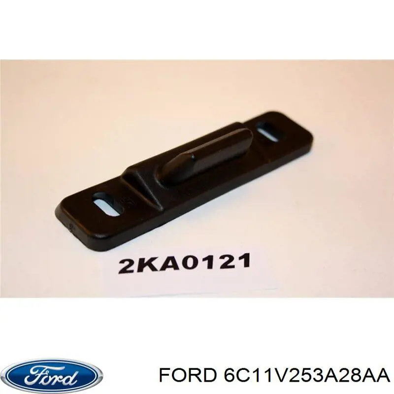 6C11V253A28AA Ford tope de puerta inferior