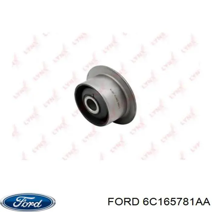 6C165781AA Ford silentblock delantero de ballesta delantera