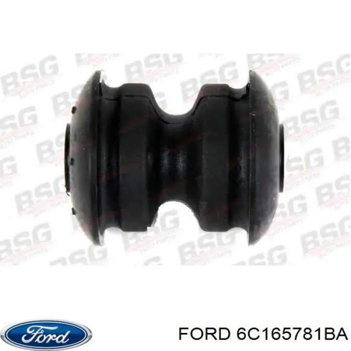 6C16 5781 BA Ford silentblock delantero de ballesta delantera