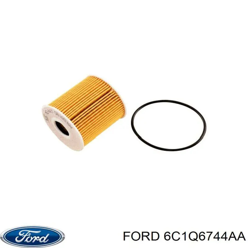 6C1Q 6744 AA Ford filtro de aceite