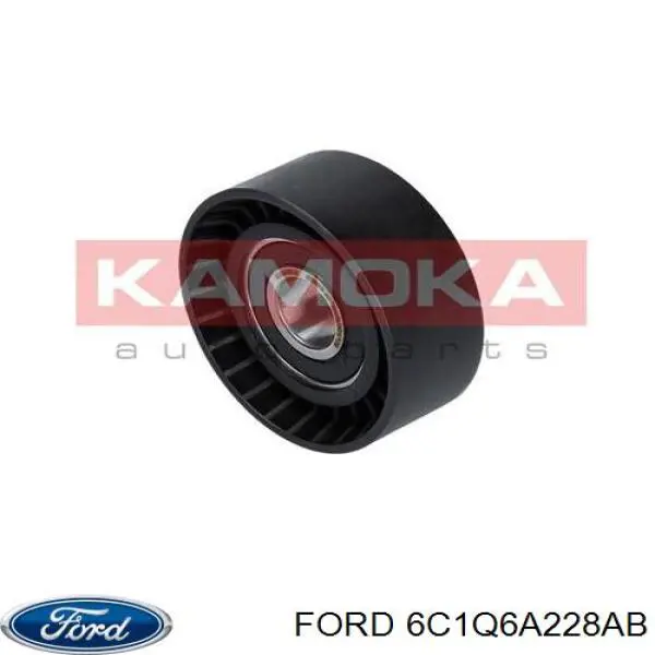 Comprar 6C1Q6A228AB Ford Tensor de correa poli V 