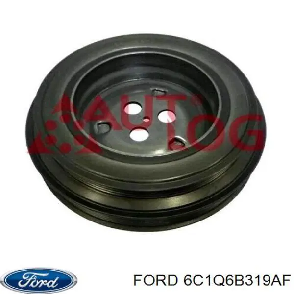 Comprar 6C1Q6B319AF Ford La polea del cigüeñal
