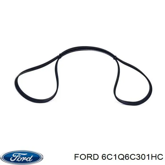 6C1Q 6C301 HC Ford correa trapezoidal