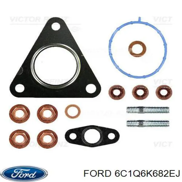 6C1Q6K682EJ Ford turbocompresor