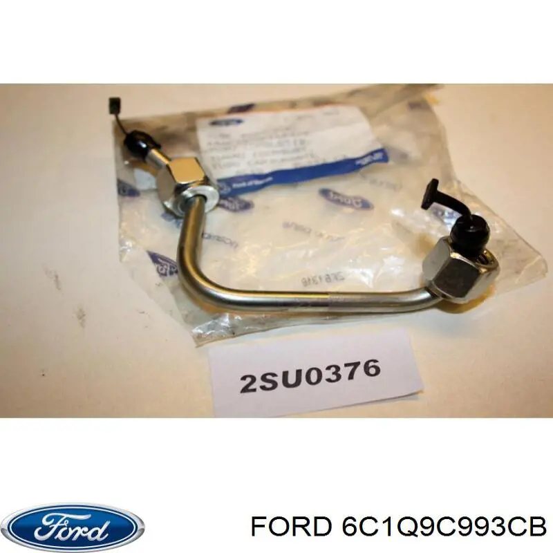 6C1Q9C993CB Ford tubería alta presión, sistema inyección para cilindro 3