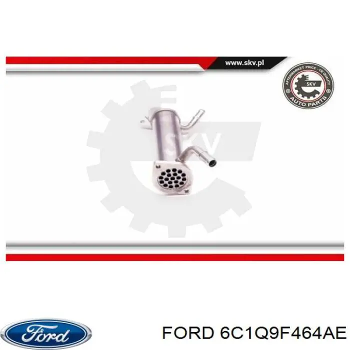Enfriador de recirculación de gases de escape EGR Ford 6C1Q9F464AE precio, desde 88,56 EUR
