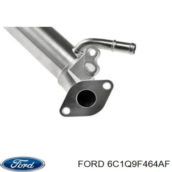 6C1Q9F464AF Ford enfriador egr de recirculación de gases de escape