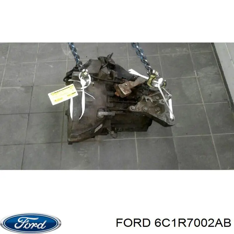 6C1R7002AB Ford caja de cambios mecánica, completa