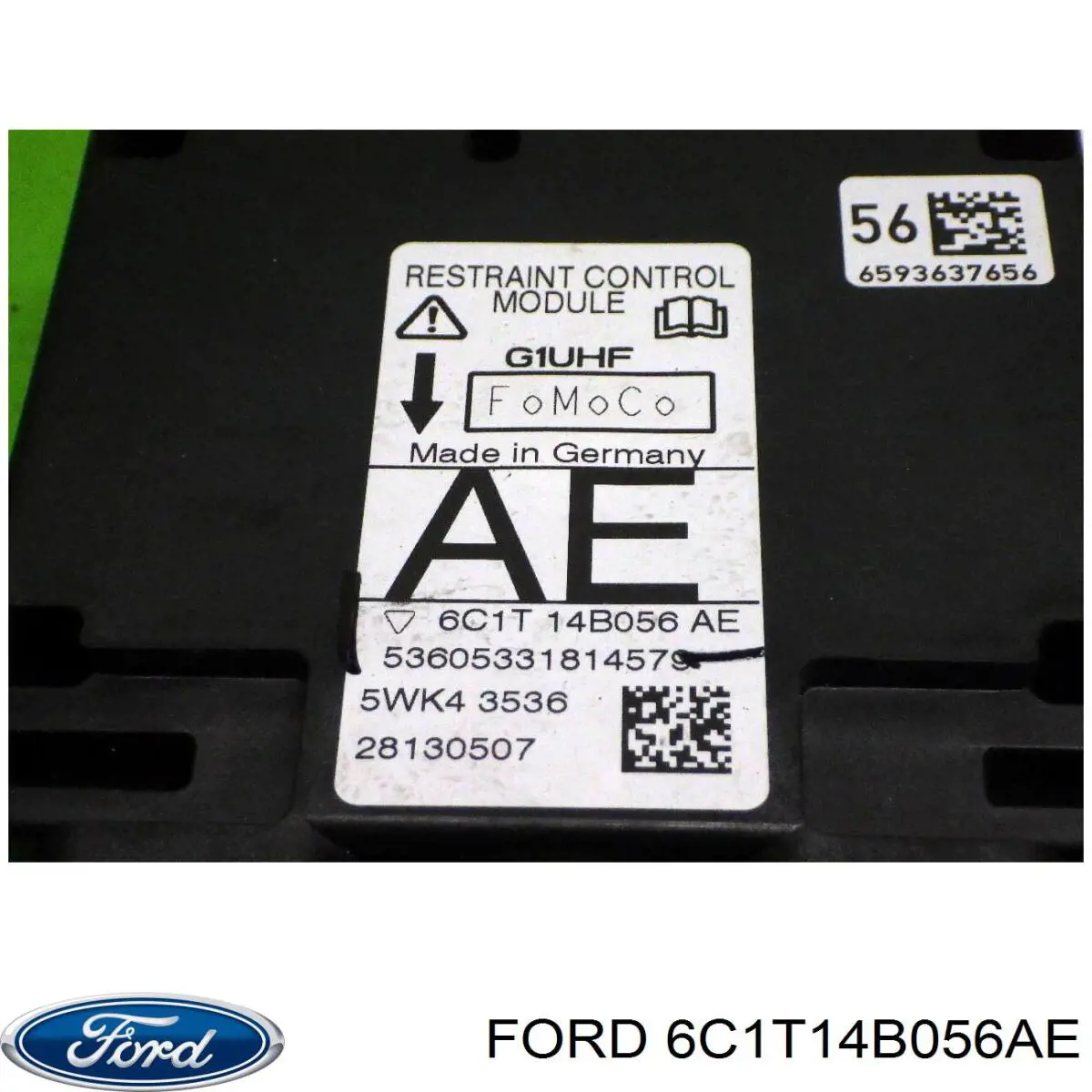 1448070 Ford procesador del modulo de control de airbag