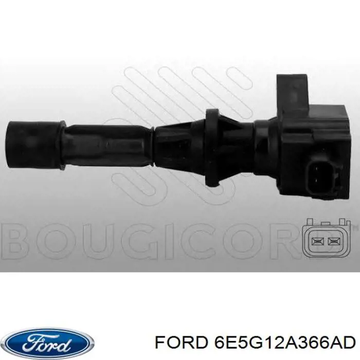 6E5G-12A366-AD Ford bobina de encendido