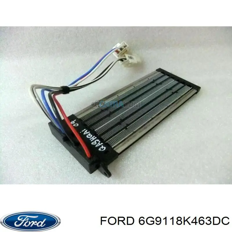 Calentador eléctrico de aire para el sistema de calefacción del habitáculo Ford 6G9118K463DA precio, desde 53,72 EUR