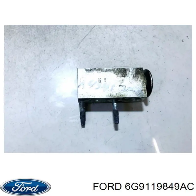 6G9119849AC Ford valvula de expansion de alta presion