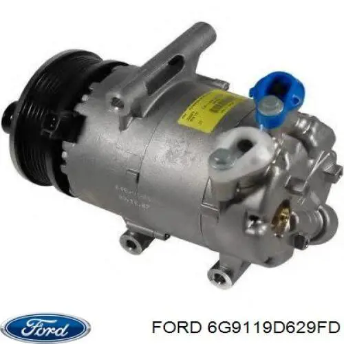 6G9119D629FD Ford compresor de aire acondicionado