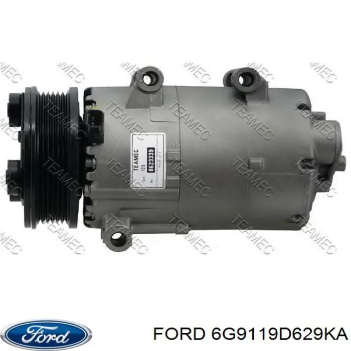 Comprar 6G9119D629KA Ford Compresor de aire acondicionado coche