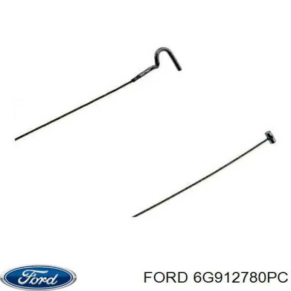 Cable del freno de estacionamiento delantero Ford 6G912780PC precio, desde 15,45 EUR