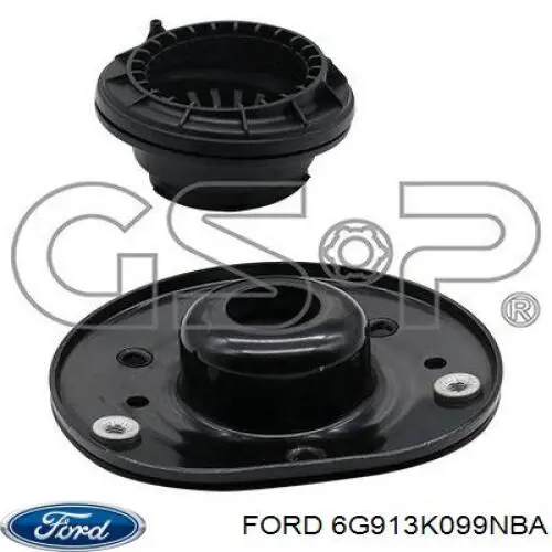 Comprar 6G913K099NBA Ford Espaciador de goma inferior del resorte delantero