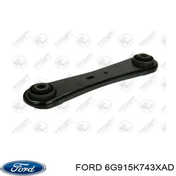 6G915K743XAD Ford Brazo inferior trasero izquierdo/derecho