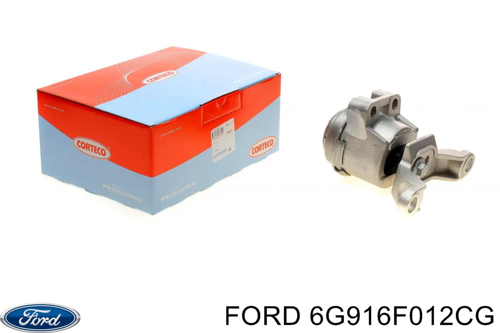 6G916F012CG Ford soporte de motor derecho