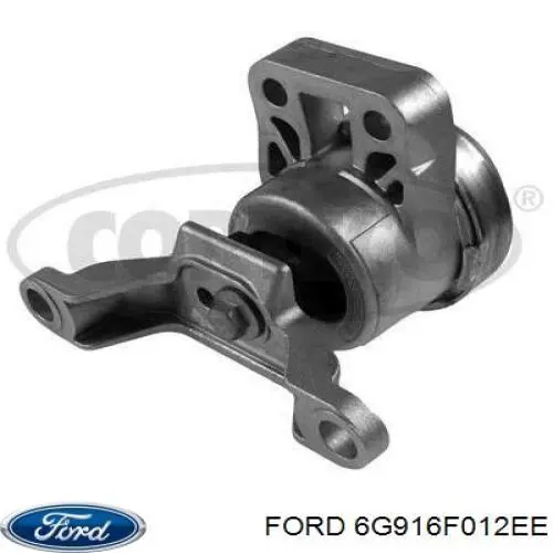 6G916F012EE Ford Soporte de motor derecho