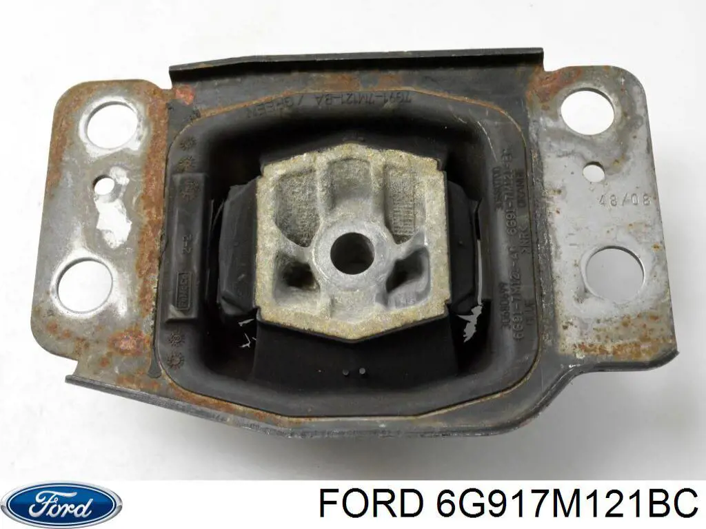6G917M121BC Ford soporte motor izquierdo