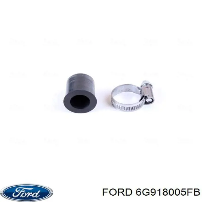 6G918005FB Ford radiador