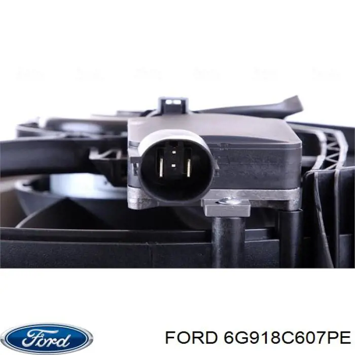 Ventilador de radiador 6G918C607PE Ford
