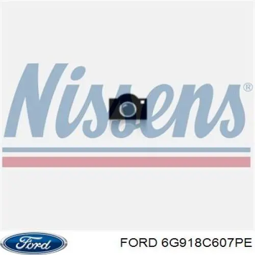 Ventilador de refrigeración Ford 6G918C607PE