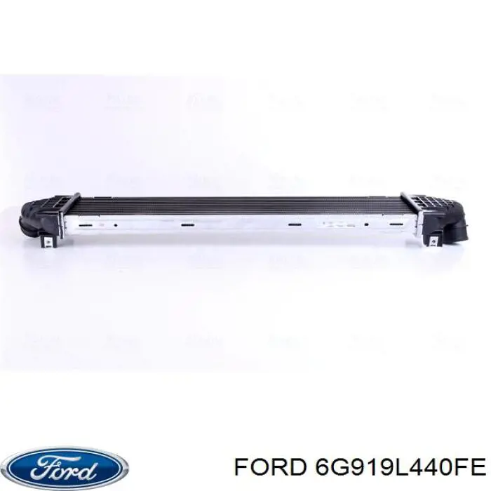 6G919L440FE Ford radiador de aire de admisión