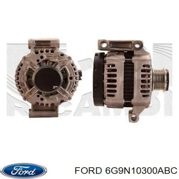 6G9N10300ABC Ford alternador