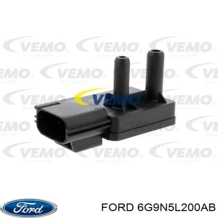 Sensor de presion gases de escape 6G9N5L200AB Ford