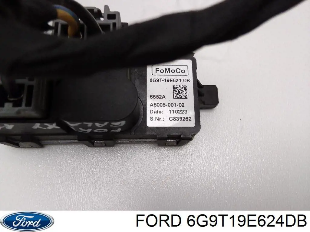 Resistencia de calefacción 6G9T19E624DB Ford