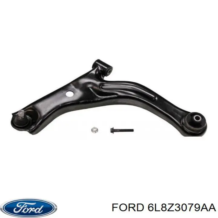 Brazo inferior izquierdo de la suspensión delantera 6L8Z3079AA Ford