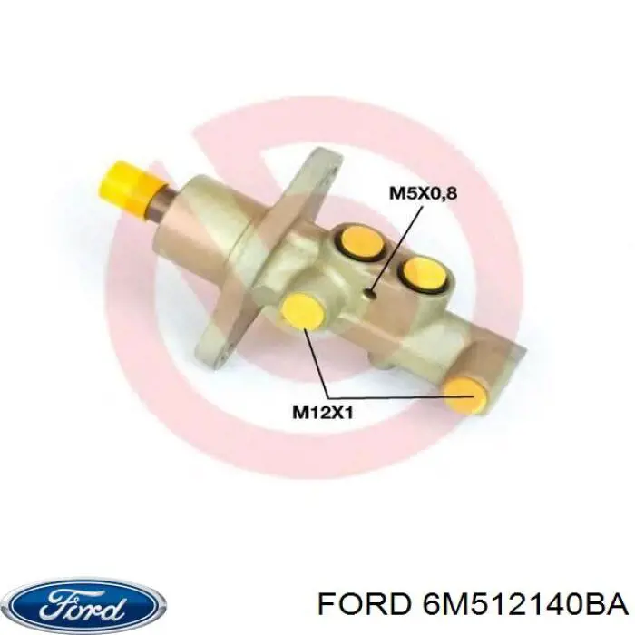 6M512140BA Ford bomba de freno