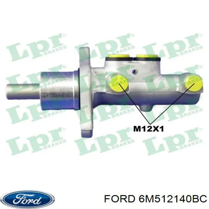 Cilindro maestro de frenos Ford 6M512140BC precio, desde 34,85 EUR
