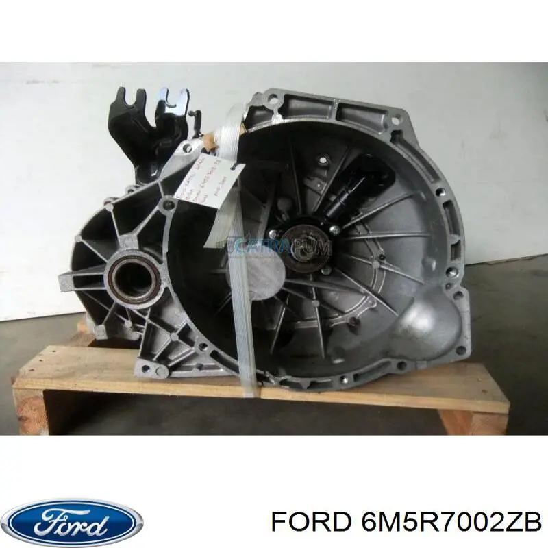 6M5R7002ZB Ford caja de cambios mecánica, completa