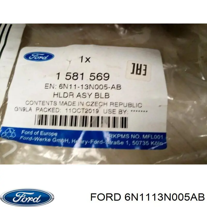 Placa de contacto de luz trasera Ford 6N1113N005AB precio, desde 62,38 EUR