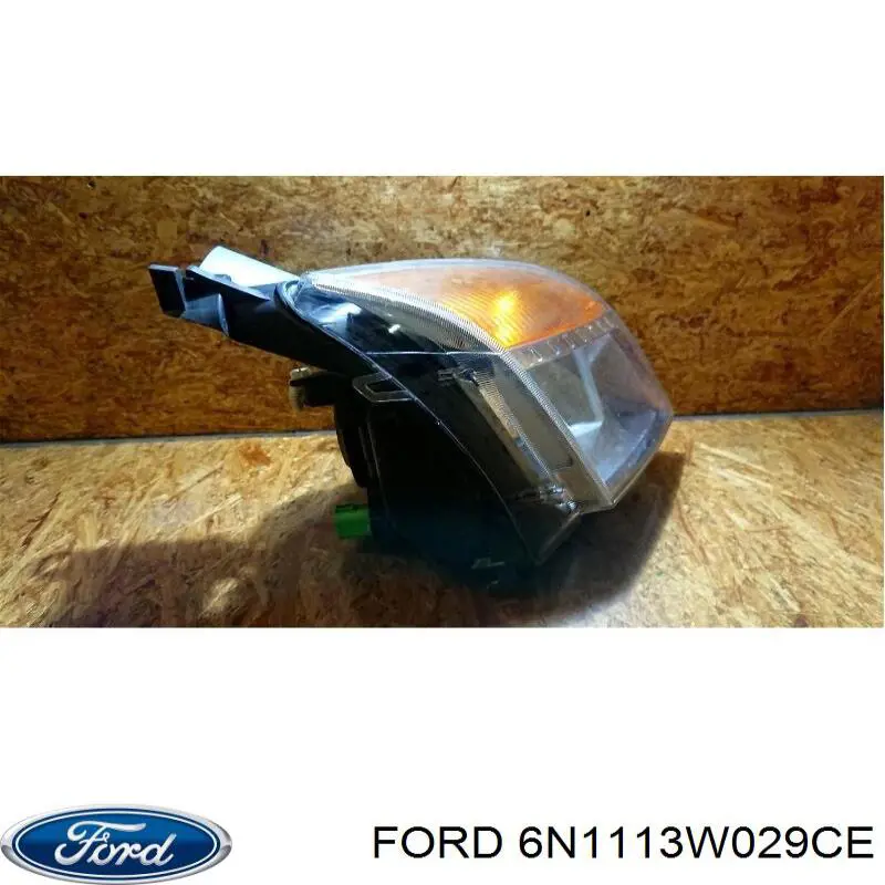 6N1113W029CE Ford faro derecho
