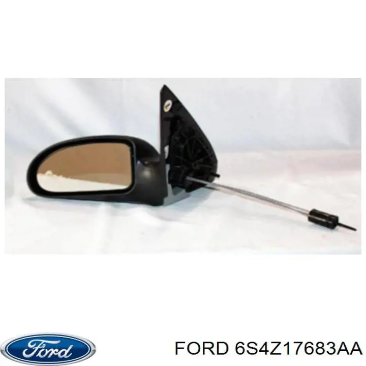 6S4Z17683AA Ford espejo retrovisor izquierdo