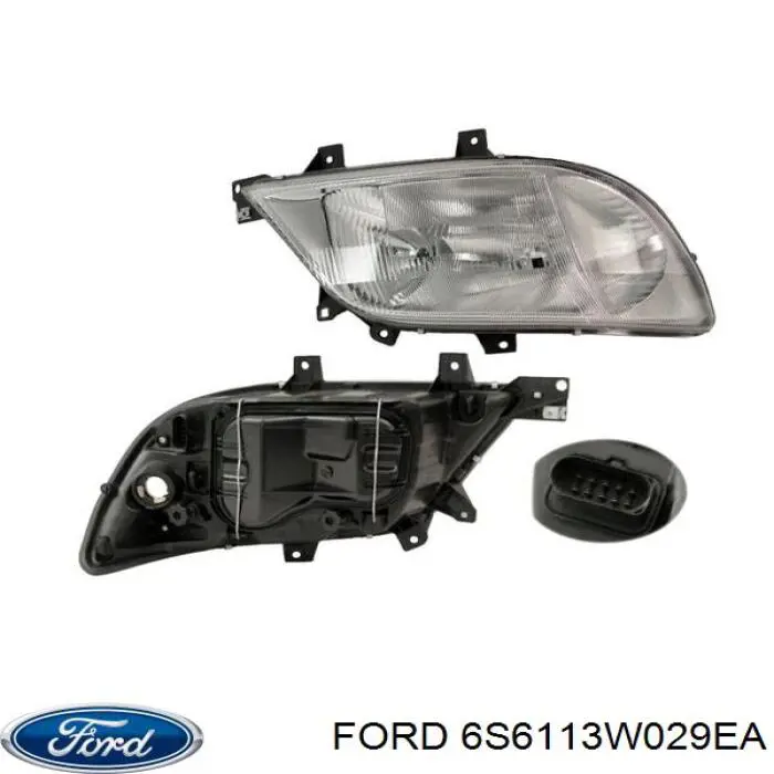 Faro derecho 6S6113W029AE Ford