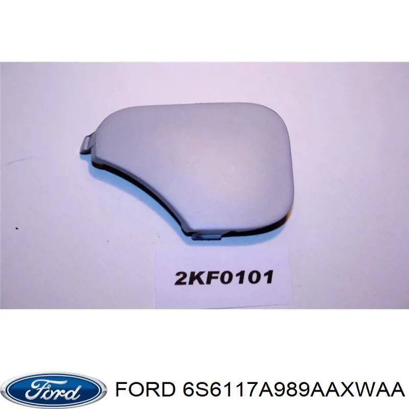 6S61 17A989-AAXWAA Ford cobertura de parachoques, enganche de remolque, delantera