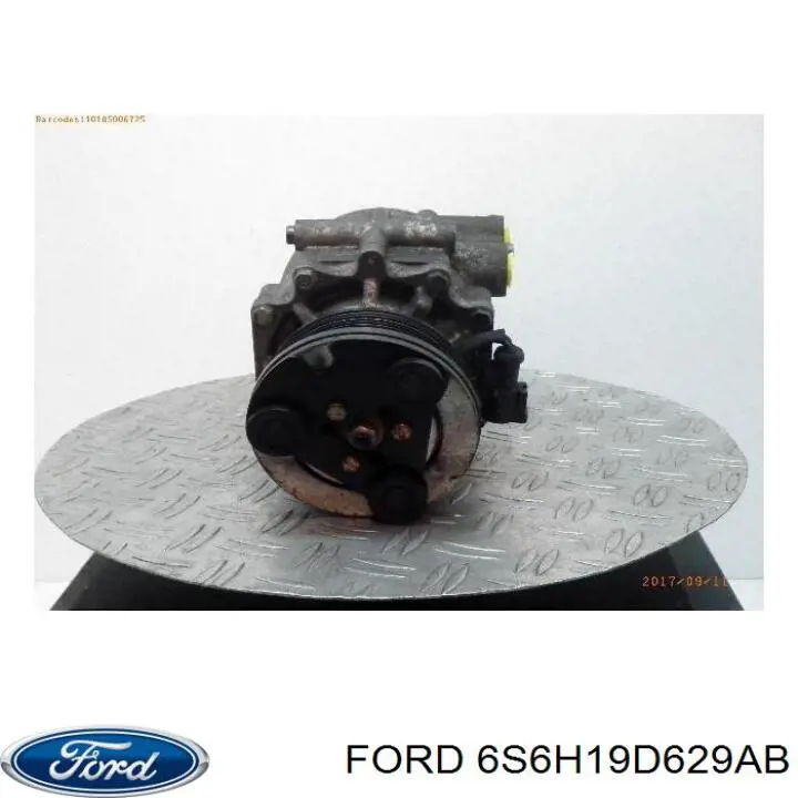 Compresor de aire acondicionado 6S6H19D629AB Ford