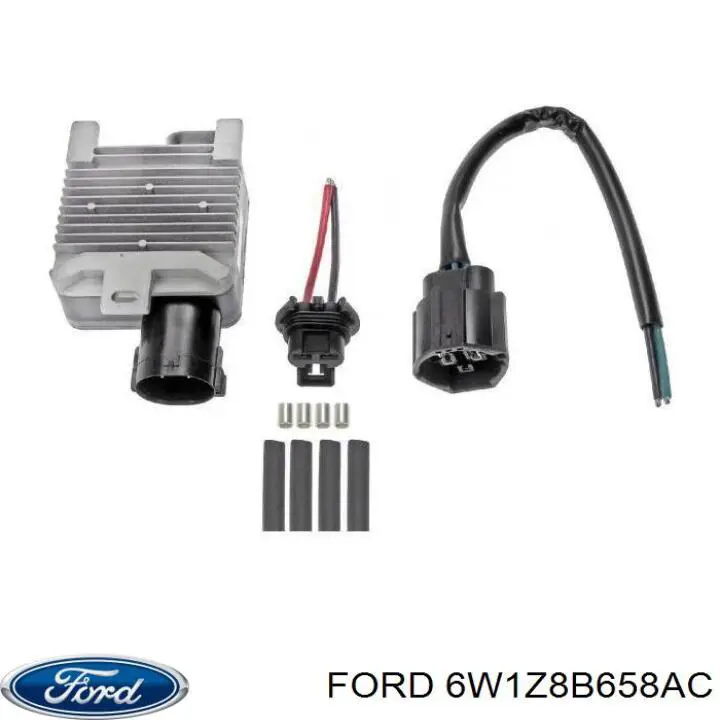 Comprar 6W1Z8B658AC Ford Regulador de velocidad del ventilador de refrigeración (unidad de control)