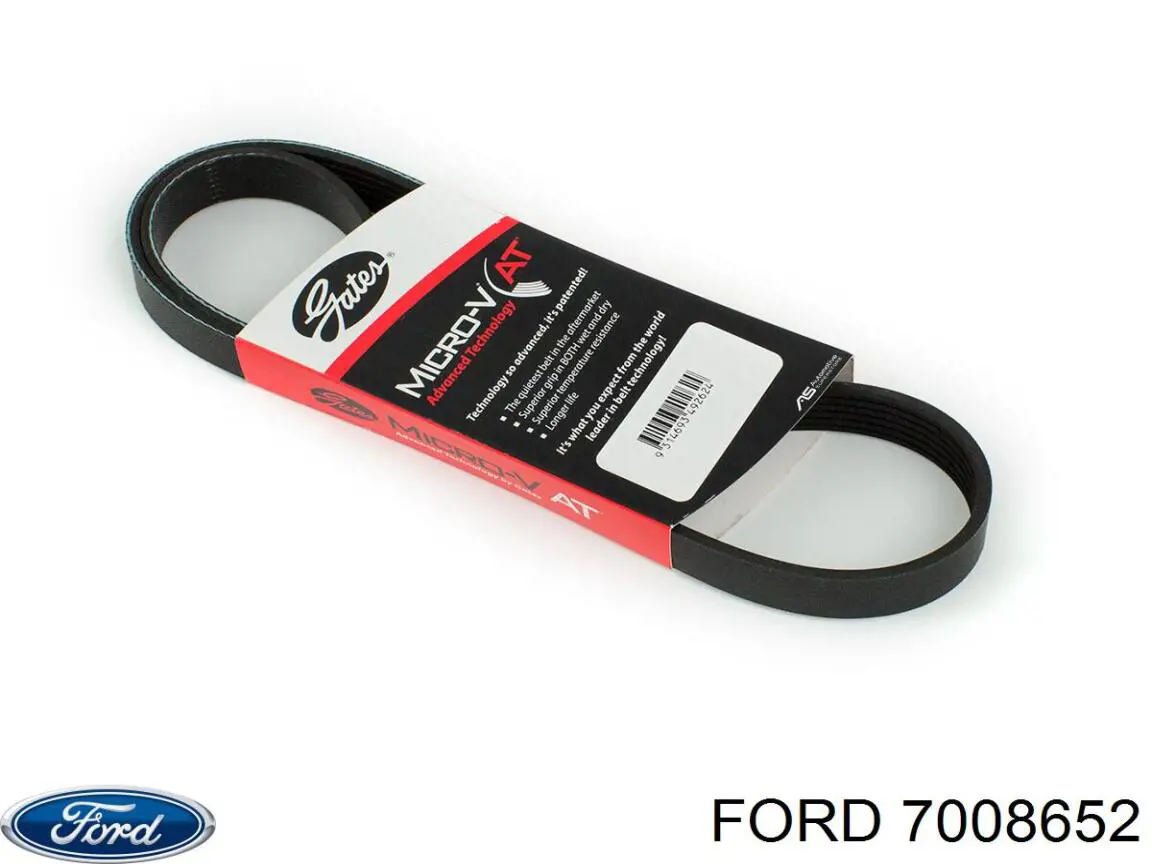 Comprar 7008652 Ford Correa trapezoidal