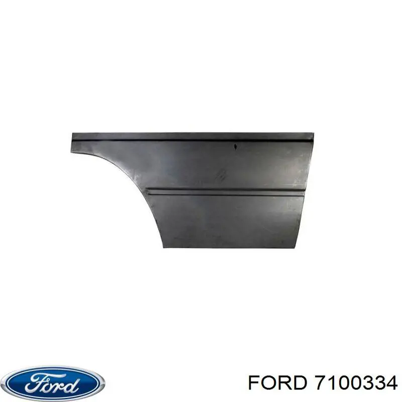 Puerta de batientes de furgoneta trasera izquierda Ford Transit (T)