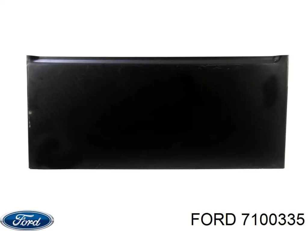 7100335 Ford puerta de batientes de furgoneta trasera izquierda