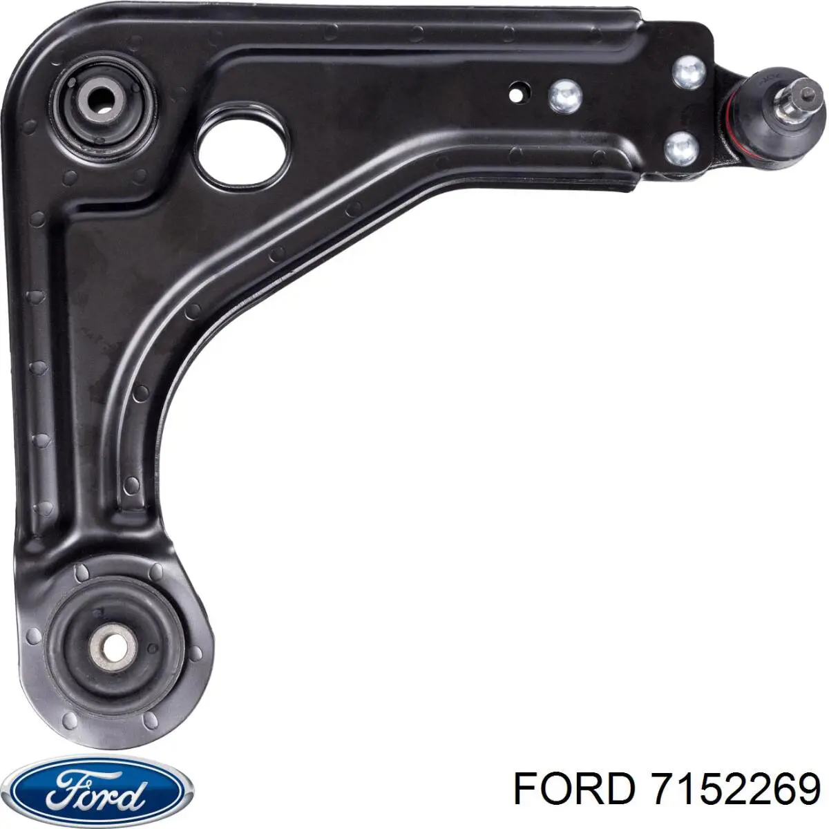 7152269 Ford barra oscilante, suspensión de ruedas delantera, inferior derecha