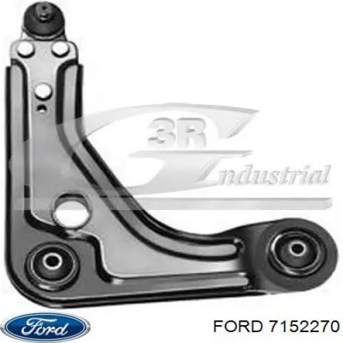 7152270 Ford barra oscilante, suspensión de ruedas delantera, inferior derecha